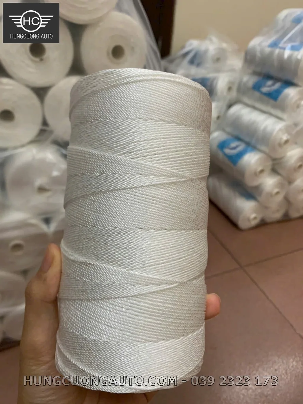 Dây dù được đóng gói sẵn sàng giao hàng toàn quốc, phù hợp nội dung “Chính Sách Đặt Hàng, Vận Chuyển Và Kiểm Tra Dây Dù”