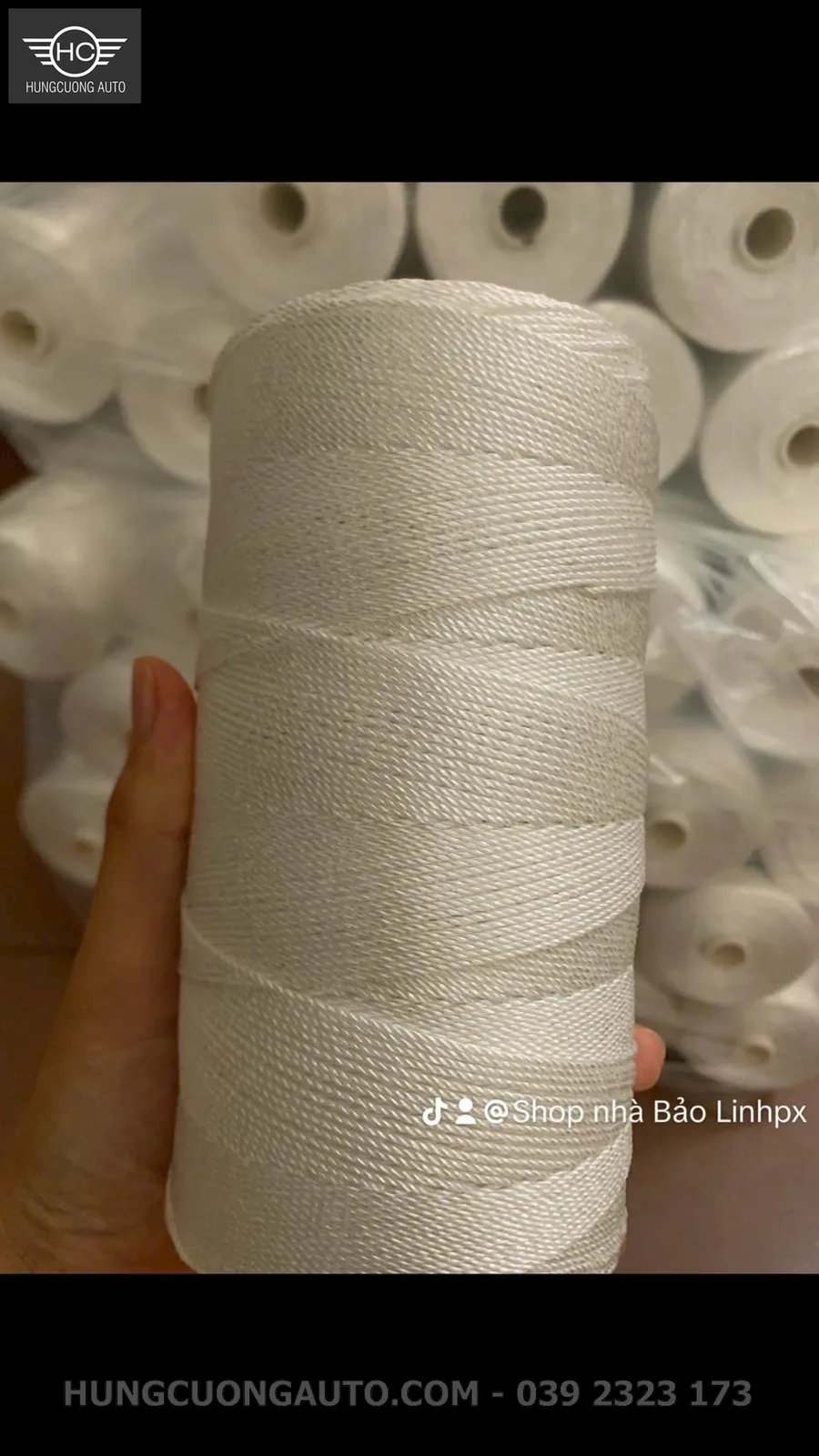 Dây dù được đóng gói sẵn sàng giao hàng toàn quốc, phù hợp nội dung “Chính Sách Đặt Hàng, Vận Chuyển Và Kiểm Tra Dây Dù”