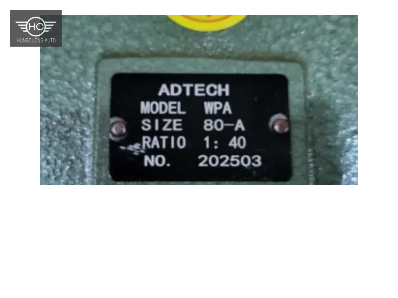 Hộp giảm tốc trục vít WPA 80