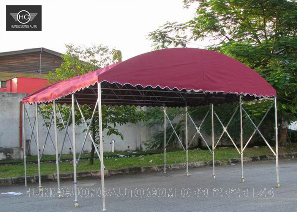 Nhà bạt di động khung giàn Mái che di động khung giàn thu gọn cho nhà xưởng khu công nghiệp