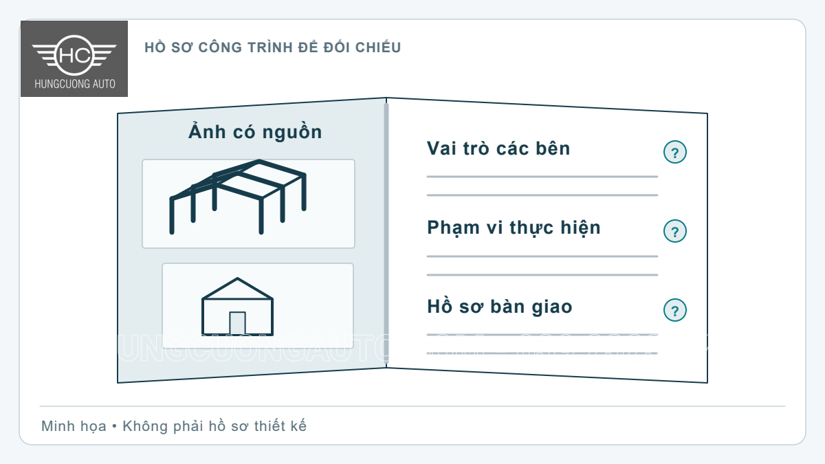 Công trình nhà khung thép: cách đọc và chuẩn bị hồ sơ tham khảo