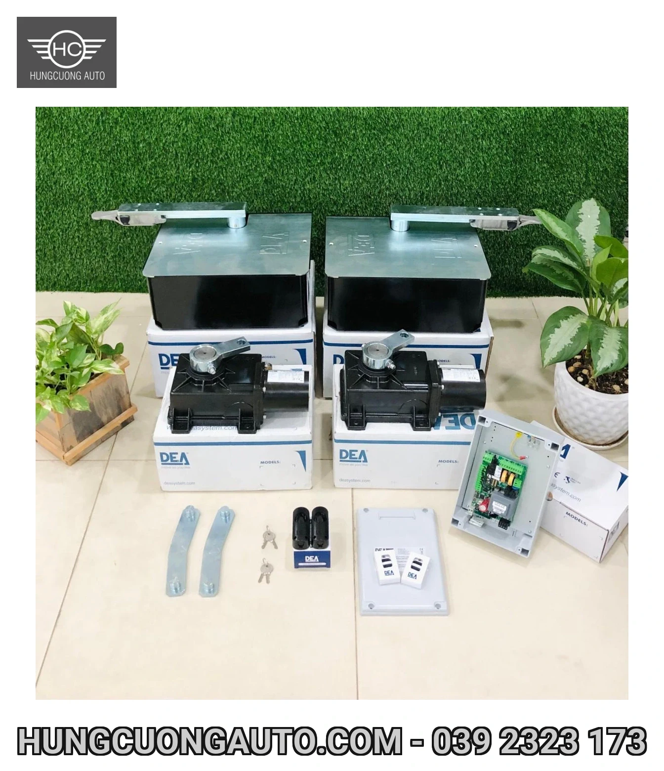 Bộ motor cổng âm sàn DEA GHOST 200