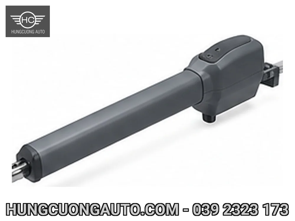 Minh họa AI: Motor cổng tay đòn cổng mở ra ngoài Minh họa AI: Motor cổng tay đòn cổng mở ra ngoài