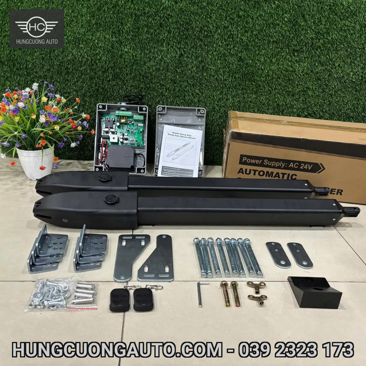 Motor cổng tay đòn HERO PKM C025 24V