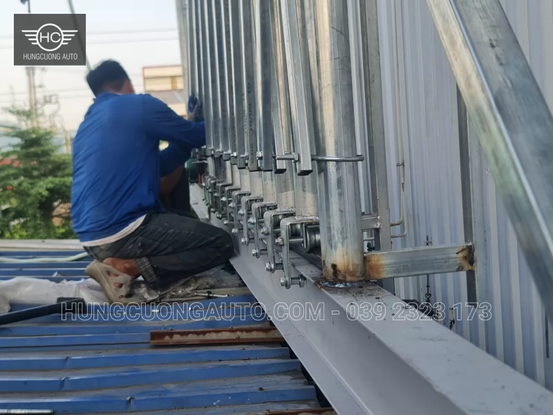 Mái khung giàn, vòm di động nhà máy nhựa Á Đông - Lắp đặt tại công trình, KCN Yên Mỹ, Hưng Yên, 2026-10-24 - ảnh 7