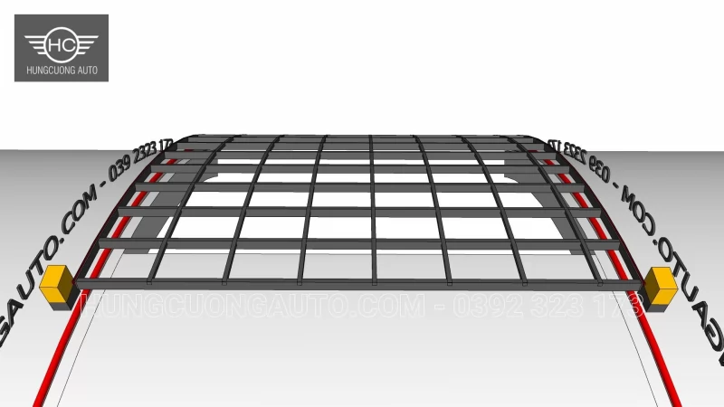 mái che di động policaponat 6x6m2 vòm cong - Thiết kế, Hà Nội, 2026-10-07 - ảnh 8
