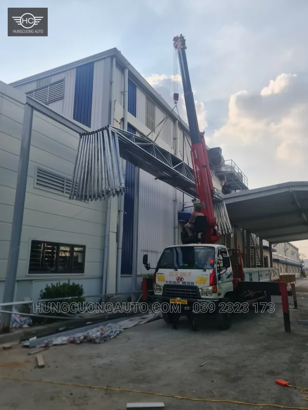 Mái khung giàn, vòm di động nhà máy nhựa Á Đông - Lắp đặt tại công trình, KCN Yên Mỹ, Hưng Yên, 2026-10-16 - ảnh 44