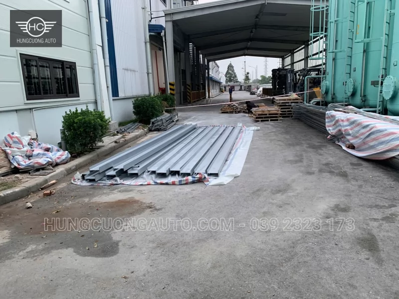 Mái khung giàn, vòm di động nhà máy nhựa Á Đông - Lắp đặt tại công trình, KCN Yên Mỹ, Hưng Yên, 2026-10-13 - ảnh 3