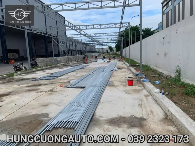 Thi công Mái bạt nhà để xe Cty BW Industrial Bắc Ninh — Thi công lắp đặt bạt, 05/10/2026 — ảnh 4