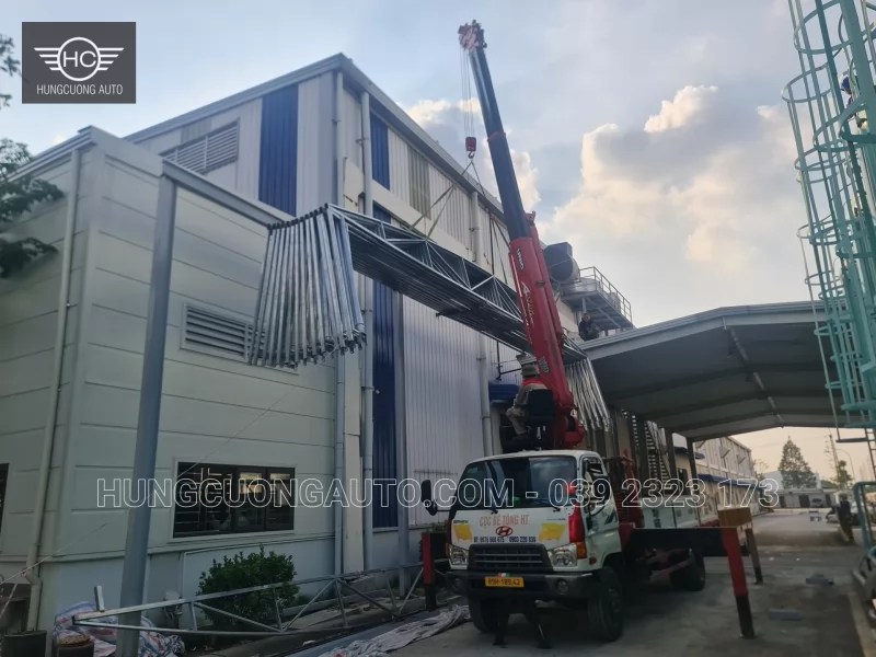 Mái khung giàn, vòm di động nhà máy nhựa Á Đông - Lắp đặt tại công trình, KCN Yên Mỹ, Hưng Yên, 2026-10-16 - ảnh 43