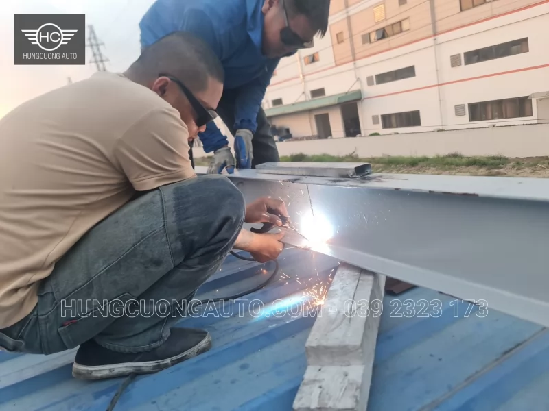Mái khung giàn, vòm di động nhà máy nhựa Á Đông - Lắp đặt tại công trình, KCN Yên Mỹ, Hưng Yên, 2026-10-16 - ảnh 34