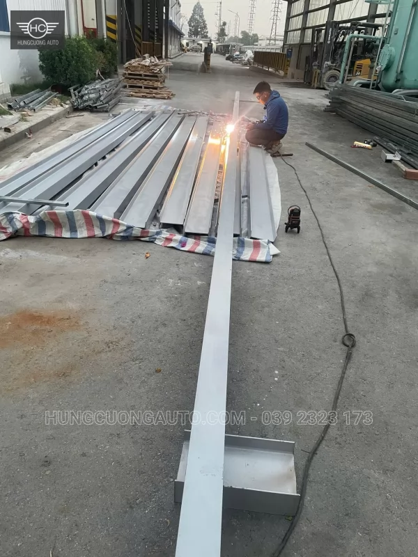 Mái khung giàn, vòm di động nhà máy nhựa Á Đông - Lắp đặt tại công trình, KCN Yên Mỹ, Hưng Yên, 2026-10-14 - ảnh 5