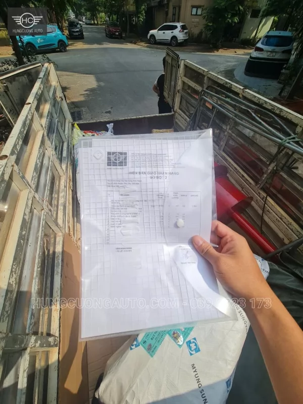 bàn giao vật tư, phụ kiện mái bạt xếp cho khách hàng tại Mê Linh, Hà Nội, phục vụ hai mái có kích thước mỗi mái rộng 6,85 m, dài 19 m - Gia công tại xưởng + giao hàng, Mê Linh Hà Nội, 2026-10-13 - ảnh 4