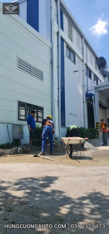 Mái khung giàn, vòm di động nhà máy nhựa Á Đông — Lắp đặt taib công trình, 05/10/2026 — ảnh 9