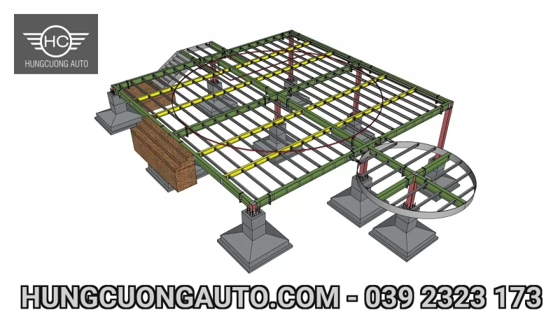 Thi công nhà Lều bạt mông cổ Tại Sóc Sơn — Thiết kế, 12/12/2025 — ảnh 8