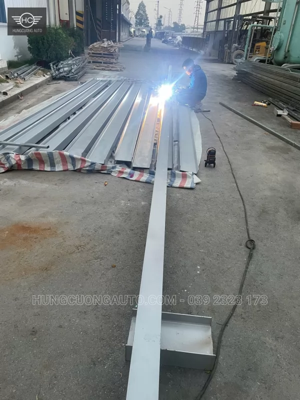 Mái khung giàn, vòm di động nhà máy nhựa Á Đông - Lắp đặt tại công trình, KCN Yên Mỹ, Hưng Yên, 2026-10-14 - ảnh 1