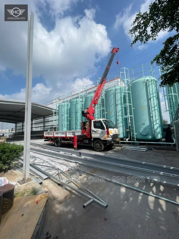 Mái khung giàn, vòm di động nhà máy nhựa Á Đông - Lắp đặt tại công trình, KCN Yên Mỹ, Hưng Yên, 2026-10-16 - ảnh 5