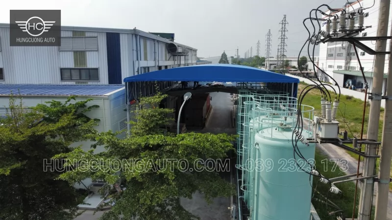 Mái khung giàn, vòm di động nhà máy nhựa Á Đông - Lắp đặt tại công trình, KCN Yên Mỹ, Hưng Yên, 2026-10-25 - ảnh 5