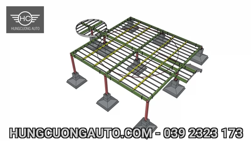 Thi công nhà Lều bạt mông cổ Tại Sóc Sơn — Thiết kế, 12/12/2025 — ảnh 17