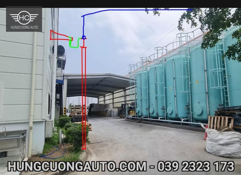 Mái khung giàn, vòm di động nhà máy nhựa Á Đông — Khảo sát, 05/10/2026 — ảnh 8