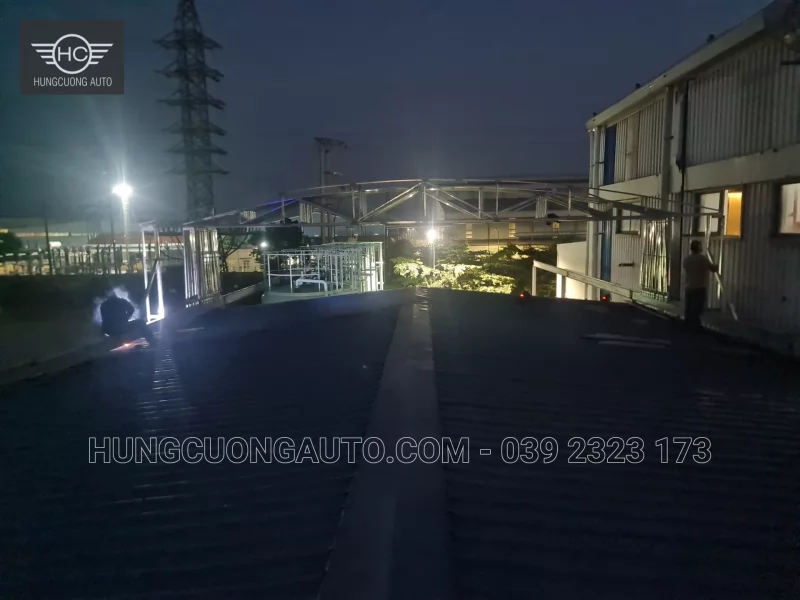 Mái khung giàn, vòm di động nhà máy nhựa Á Đông - Lắp đặt tại công trình, KCN Yên Mỹ, Hưng Yên, 2026-10-16 - ảnh 30