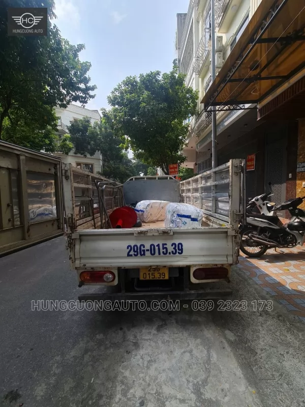 bàn giao vật tư, phụ kiện mái bạt xếp cho khách hàng tại Mê Linh, Hà Nội, phục vụ hai mái có kích thước mỗi mái rộng 6,85 m, dài 19 m - Gia công tại xưởng + giao hàng, Mê Linh Hà Nội, 2026-10-13 - ảnh 1