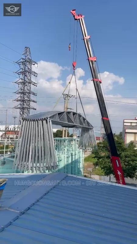 Mái khung giàn, vòm di động nhà máy nhựa Á Đông - Lắp đặt tại công trình, KCN Yên Mỹ, Hưng Yên, 2026-10-16 - ảnh 27