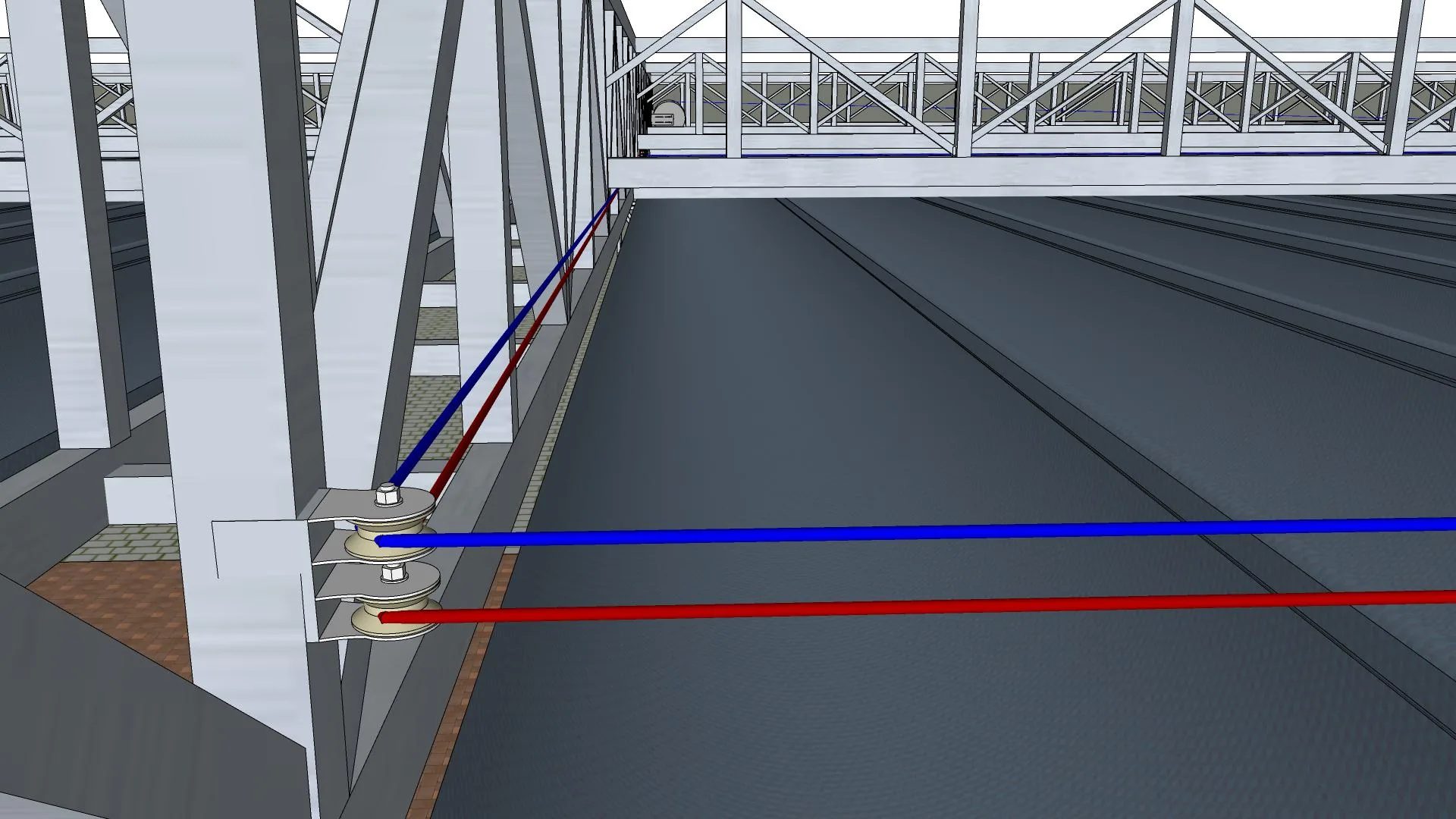 Chi tiết bố trí hệ mái xếp 18×30 m trong hồ sơ thiết kế - hình 8
